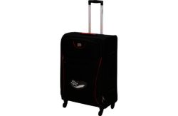 Go Explore Signature Large 4 Wheel Suitcase - Black
